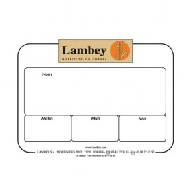 Plaque de box